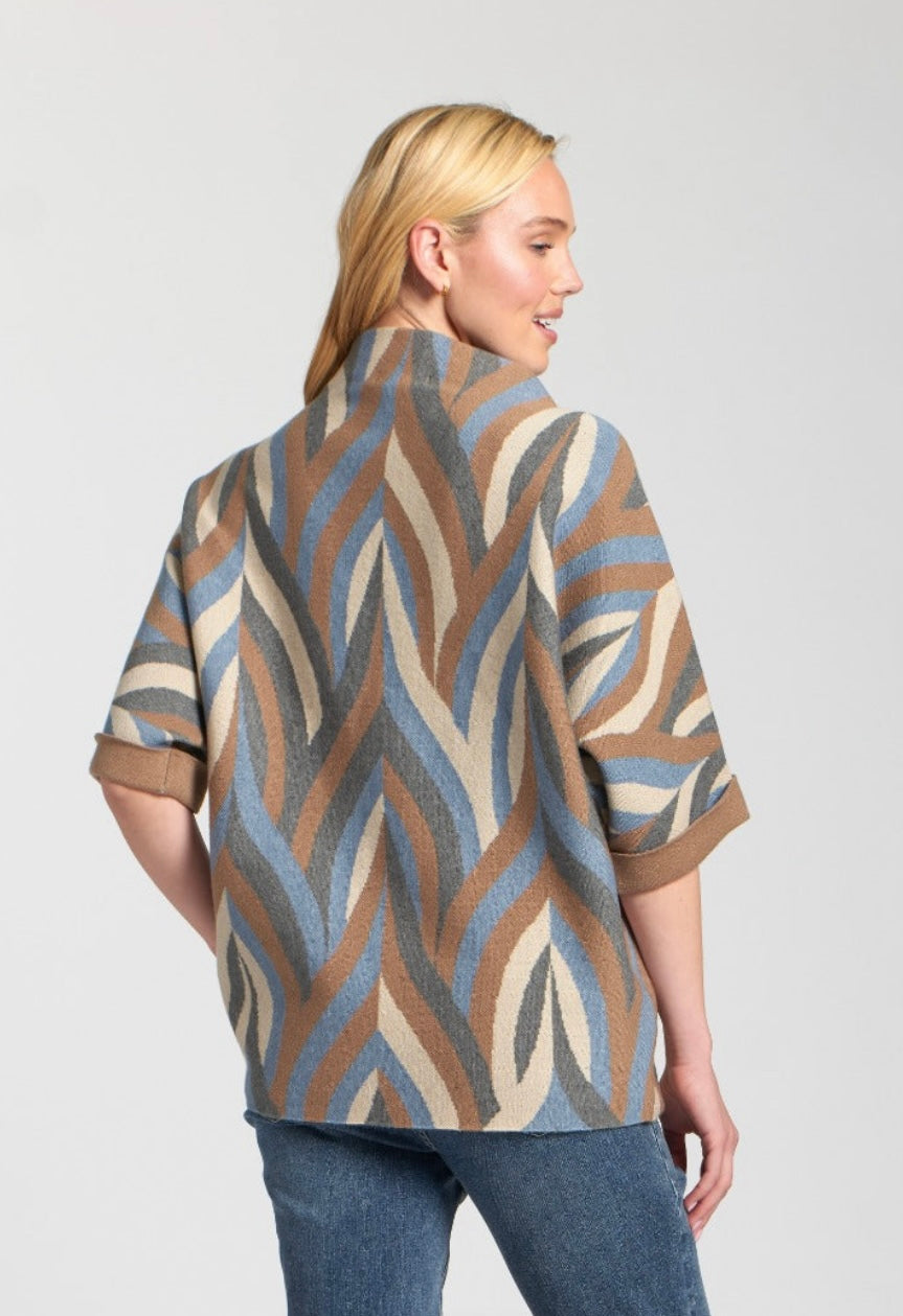 Mocha Sweater with cuffs