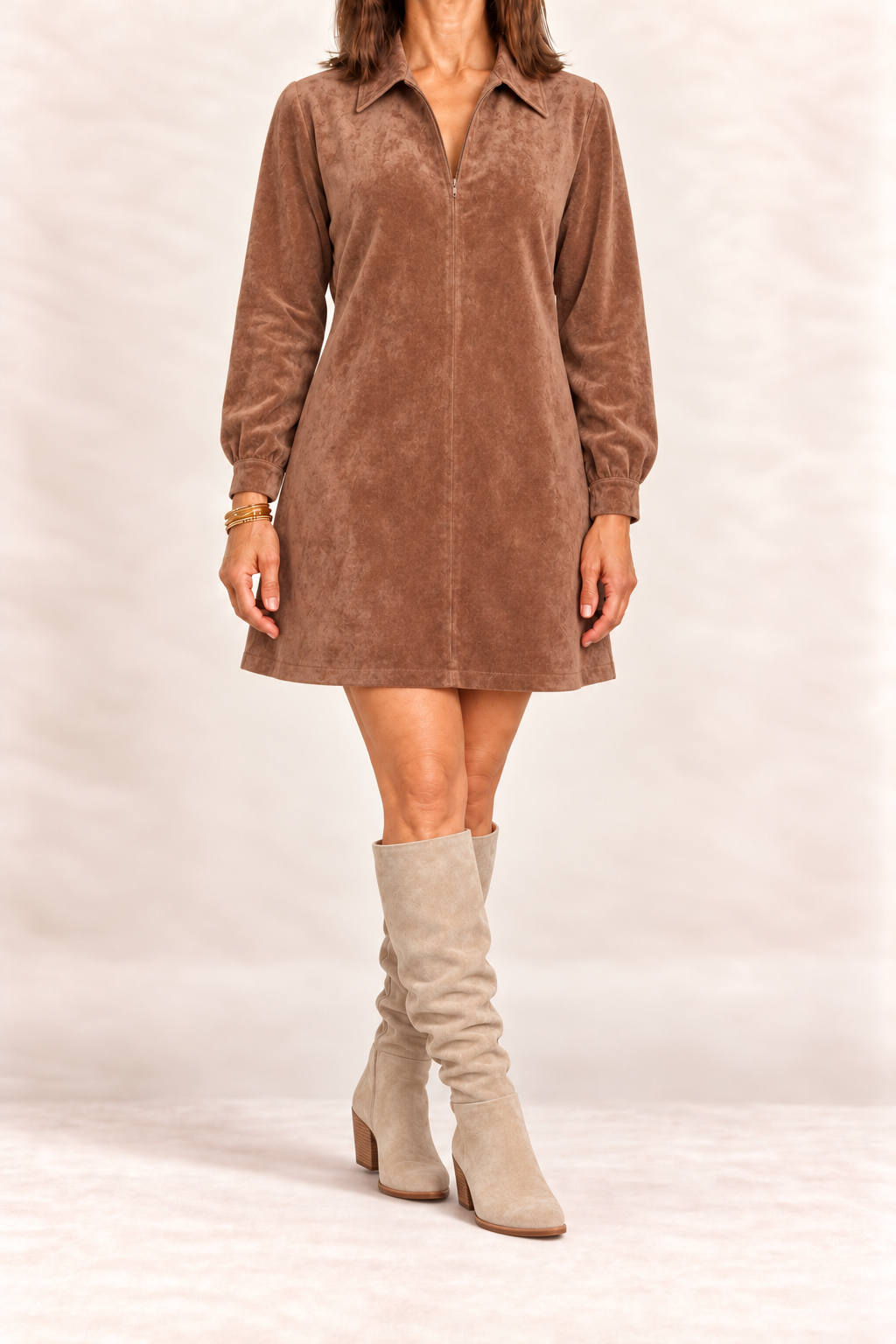 Connie Dress / Walnut
