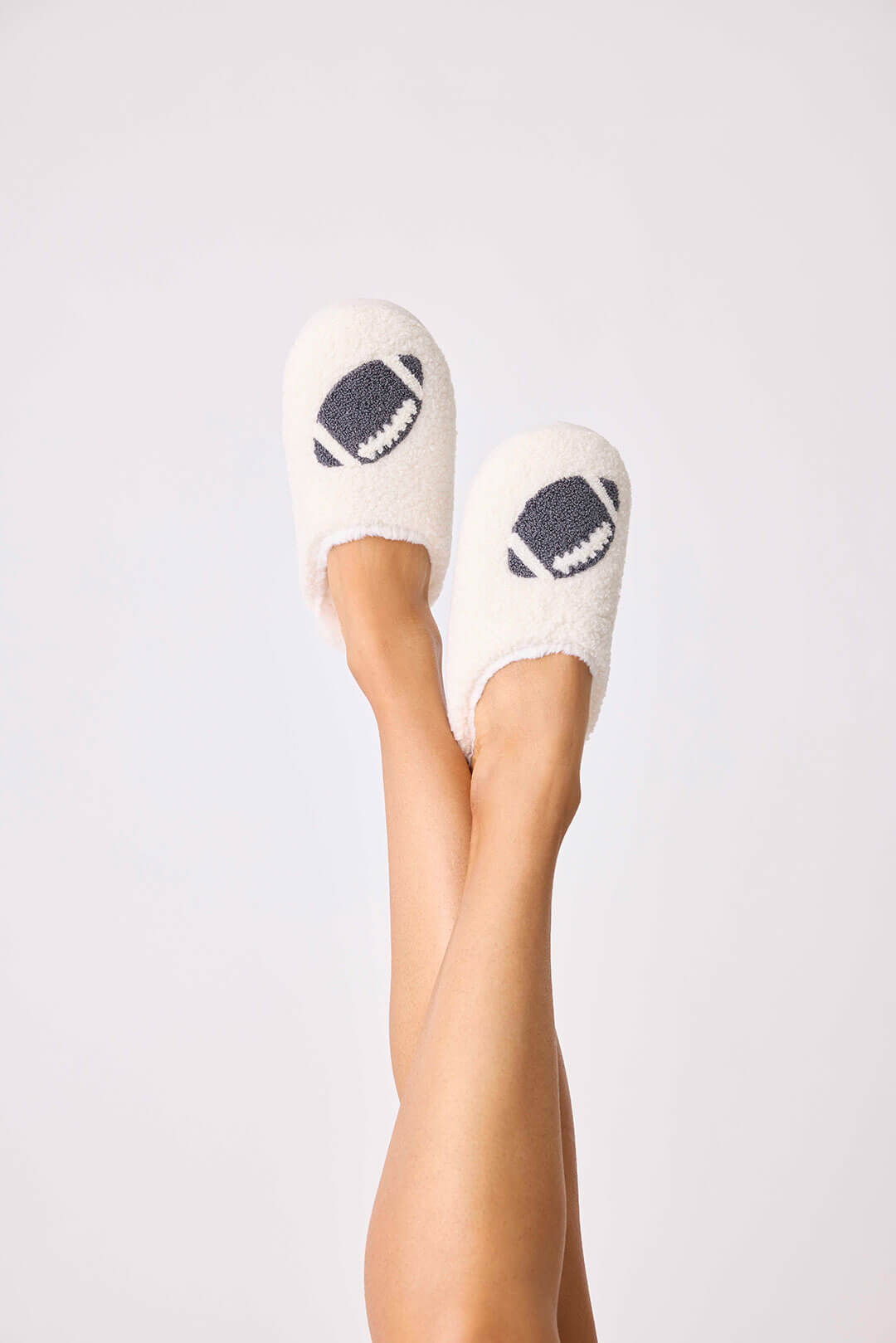 P.J. Salvage Game Day Slippers (Ivory)