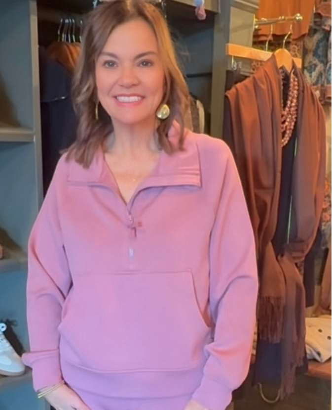 Athletic Popover/ Dried Lavender