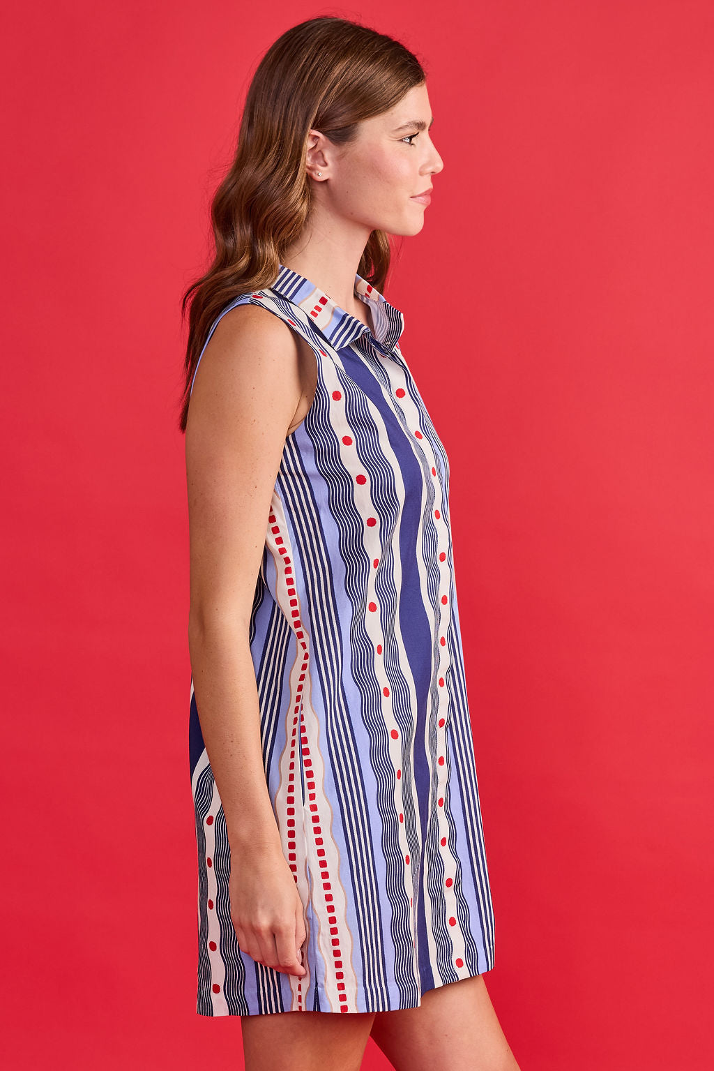 Jules Dress/ Liberty Stripe