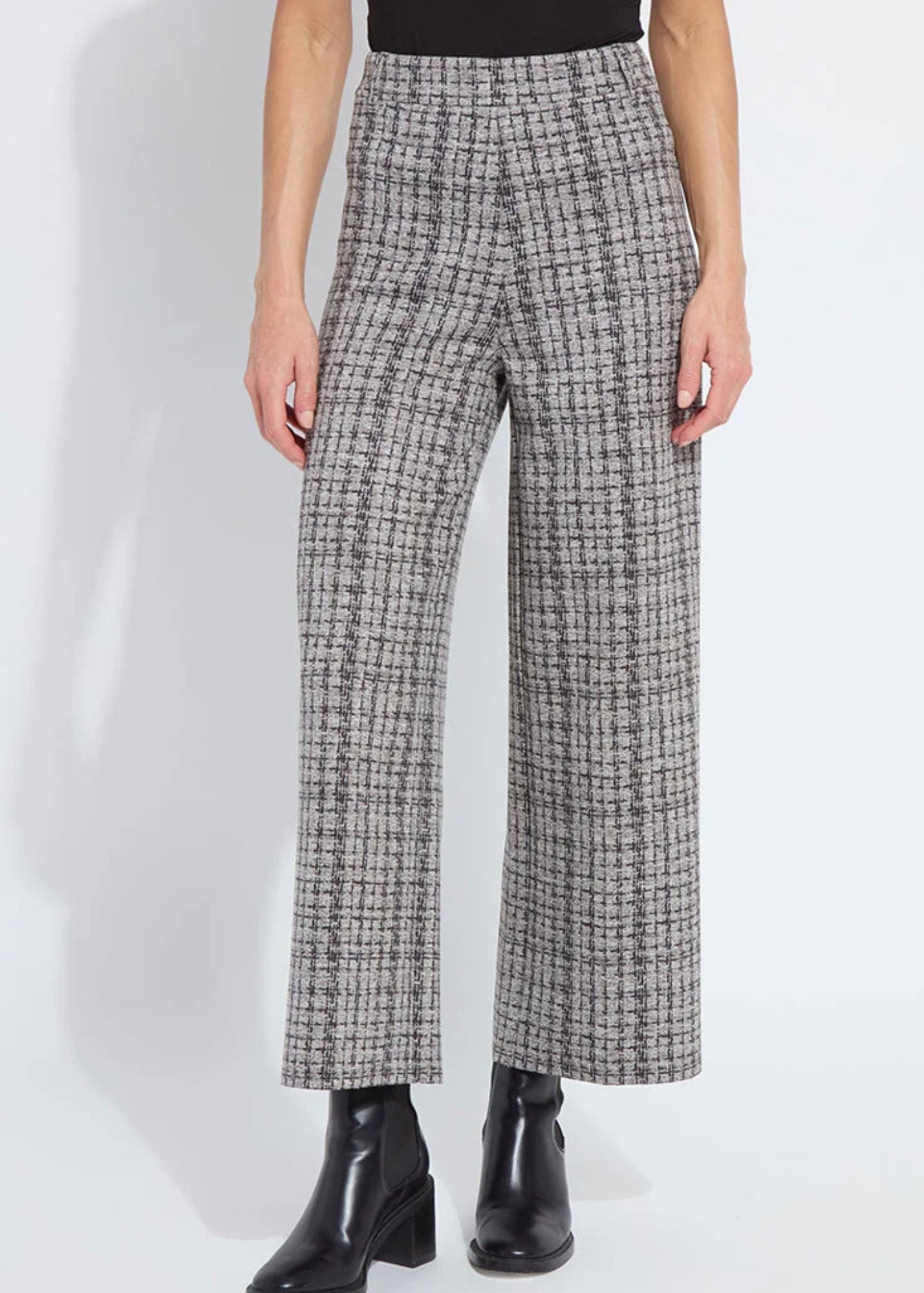 Erin Hi Waist Leg Neoprene/ Lush Tweed