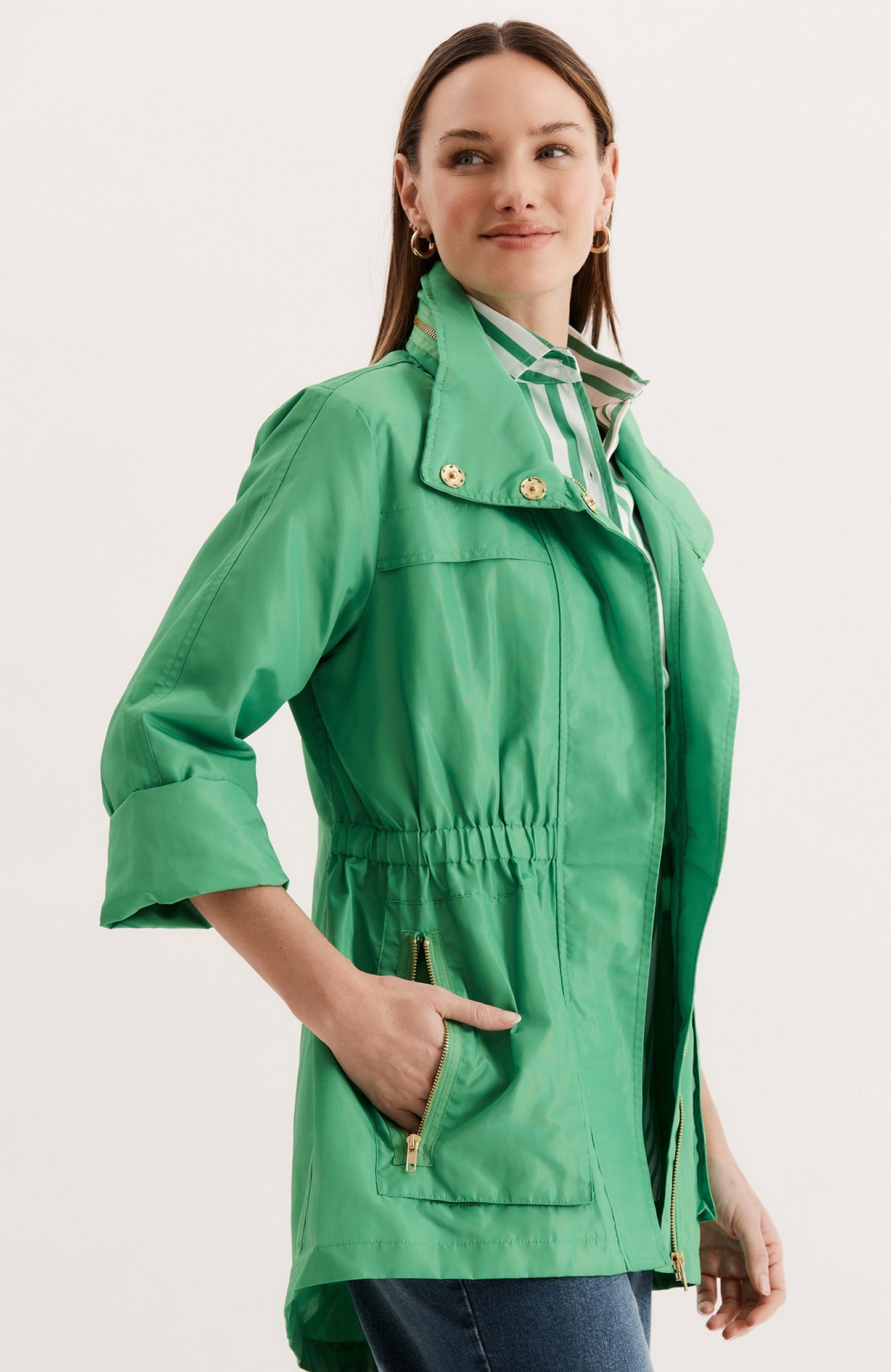 Newport Rainslicker / kelly green