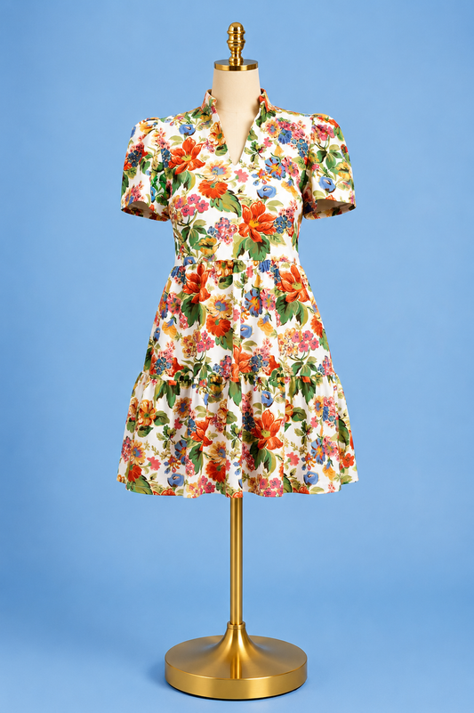 Navy Dress / Evetide Garden