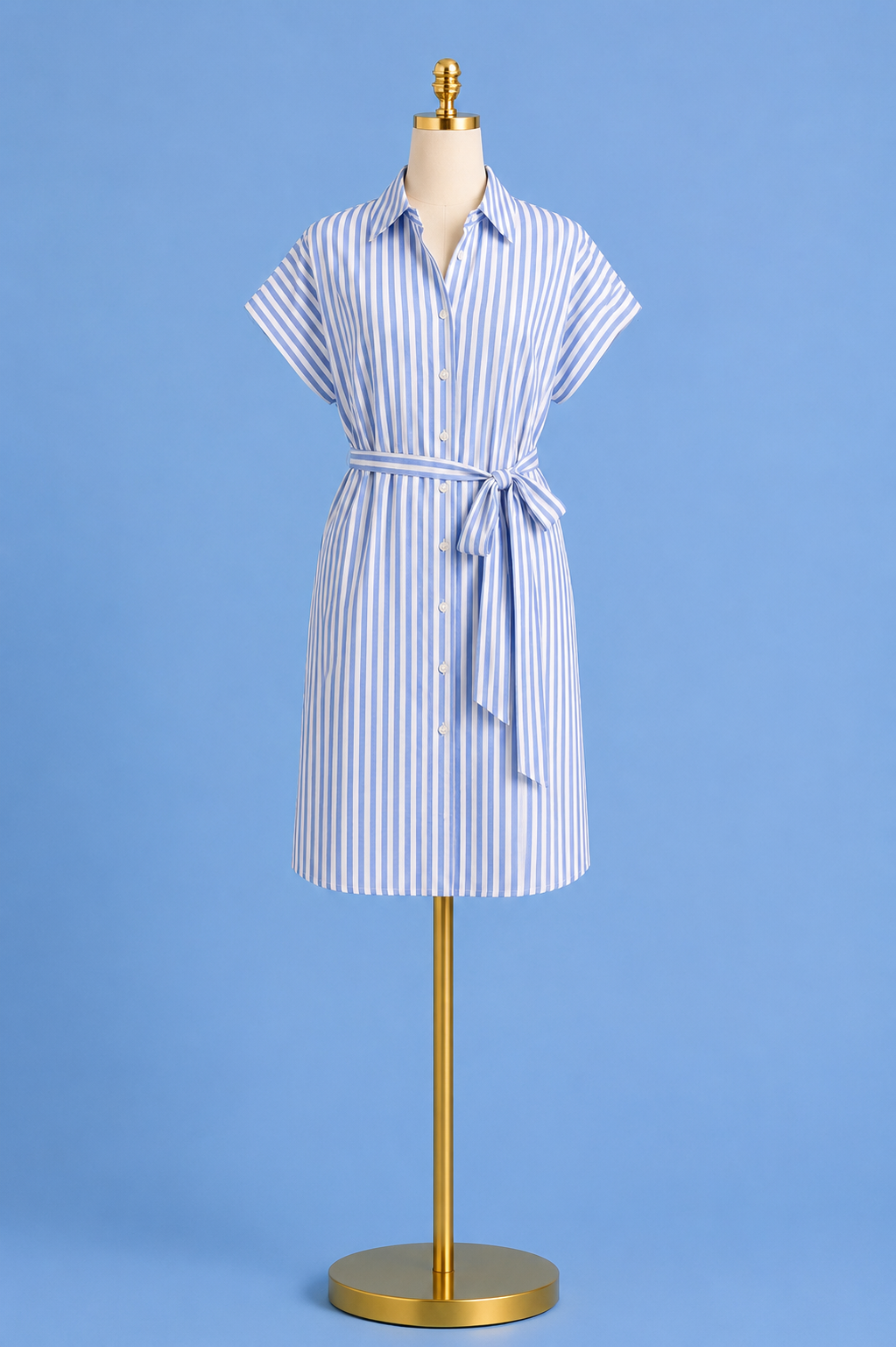 Striped Boho Chic Dress