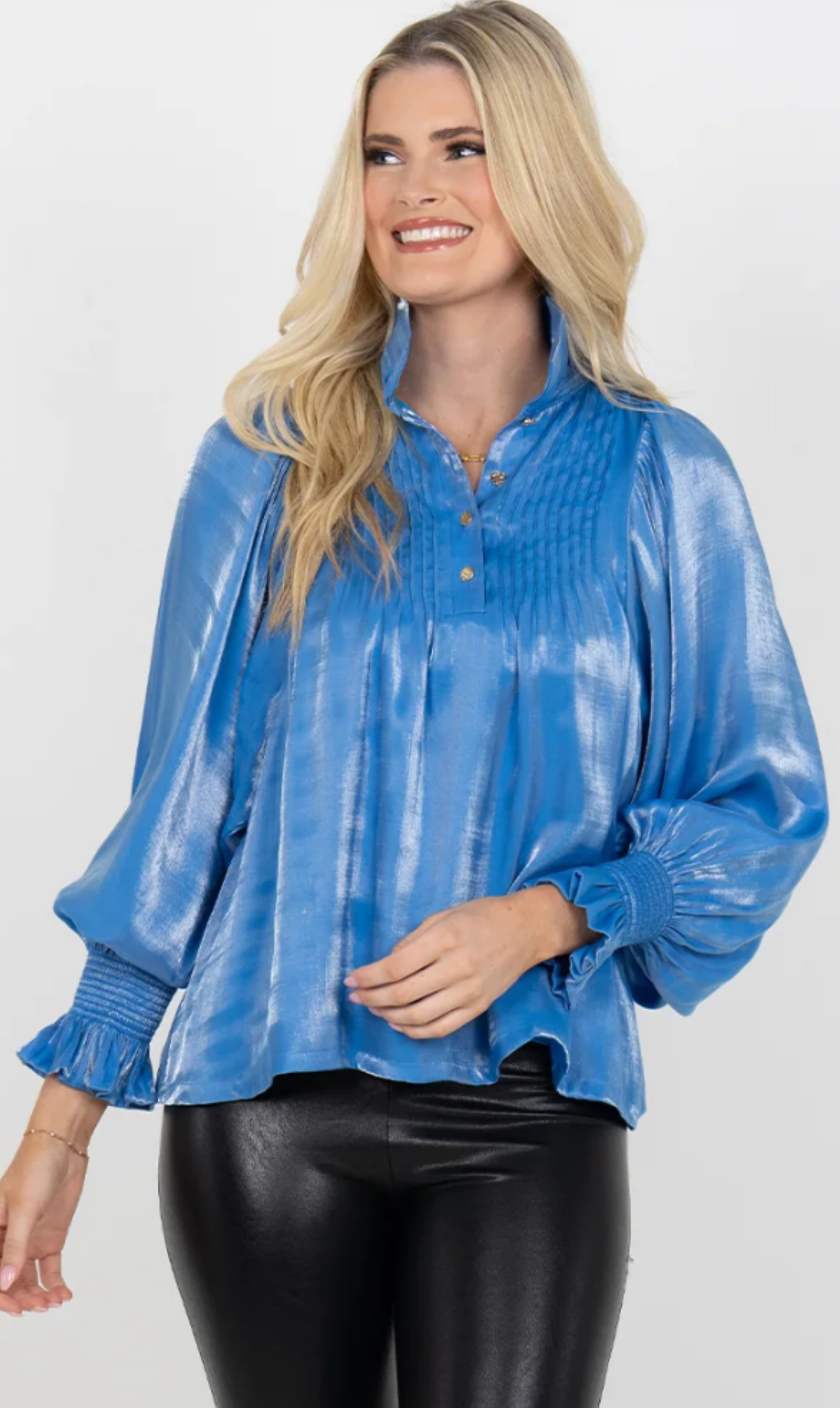 Charlotte Top\ sapphire