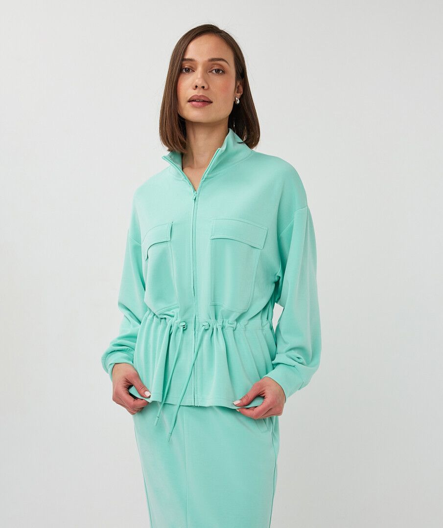 Cardigan waist modal/ mint green