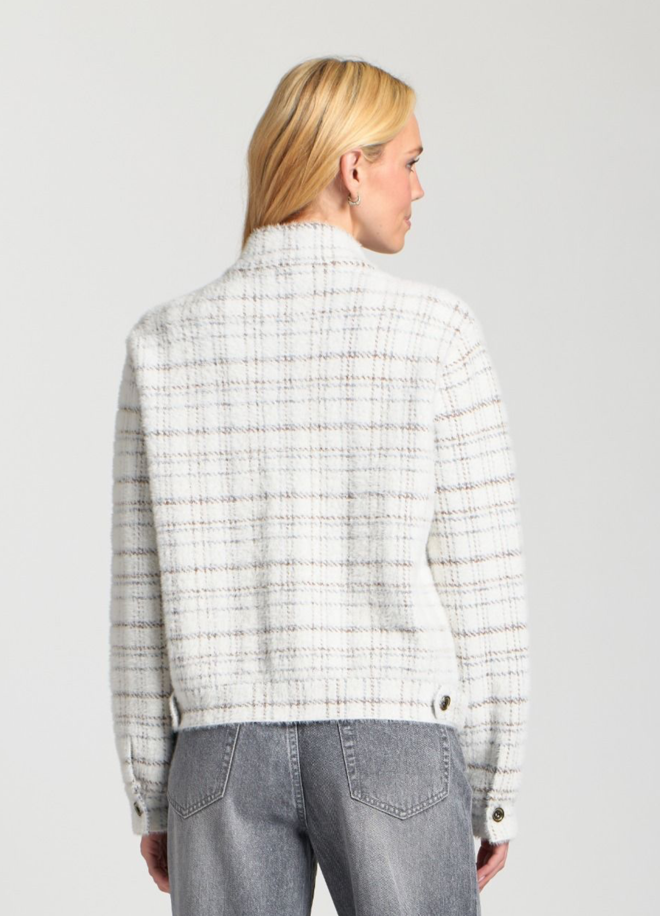 Cozy Patch pocket cardigan