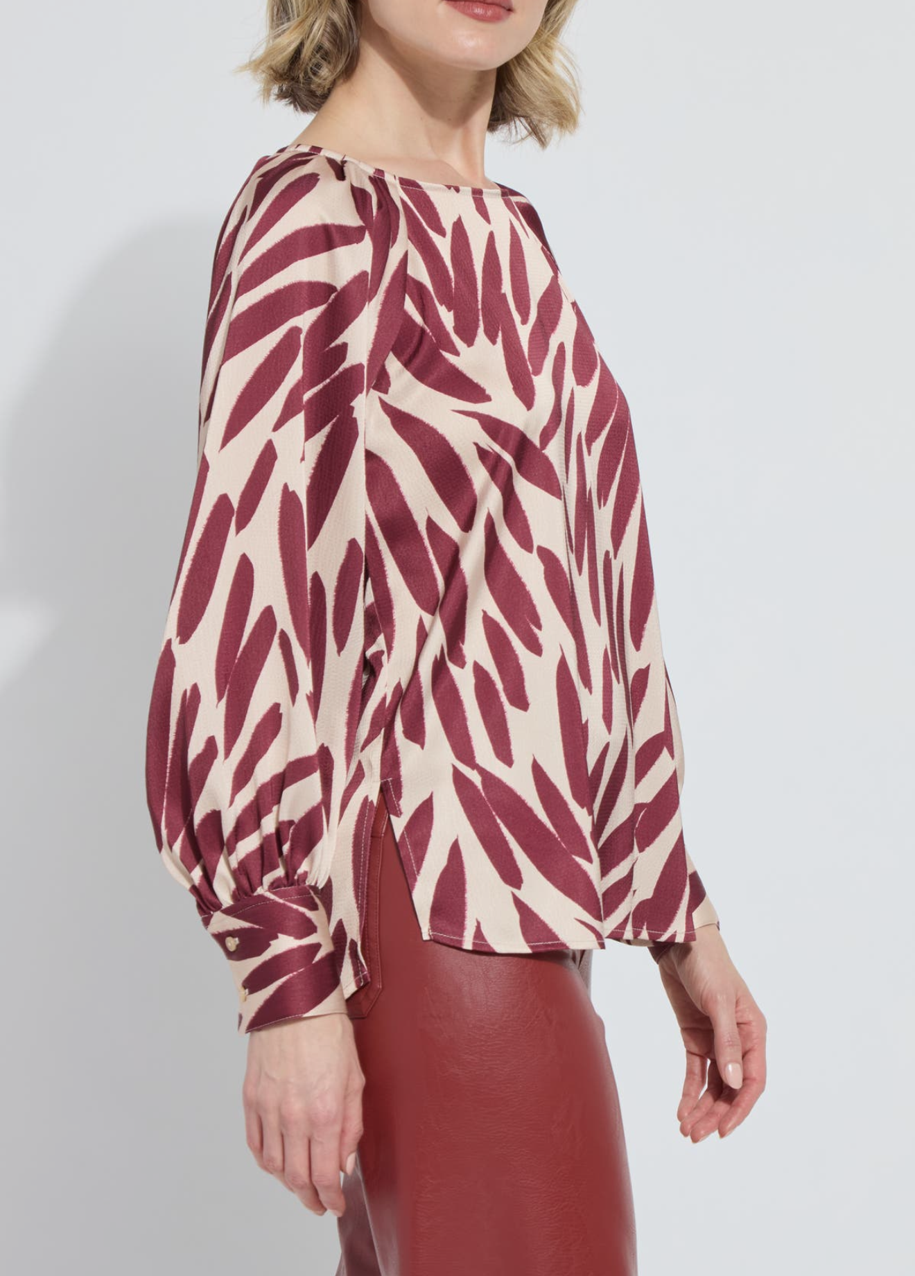 Naila Blouse/ Autumn Leaves