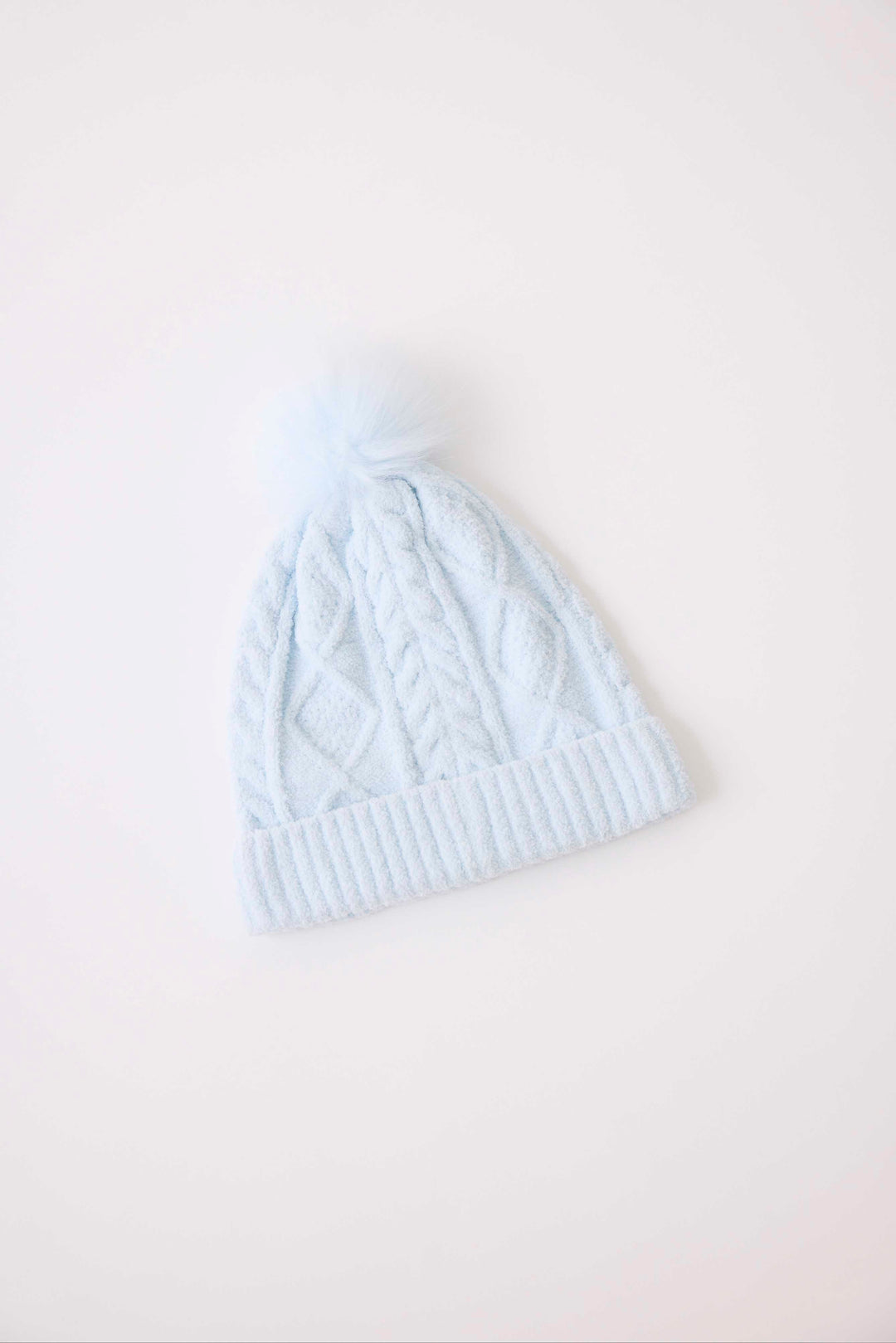 P.J.Salvage Beanie Cable Crew Blue Air