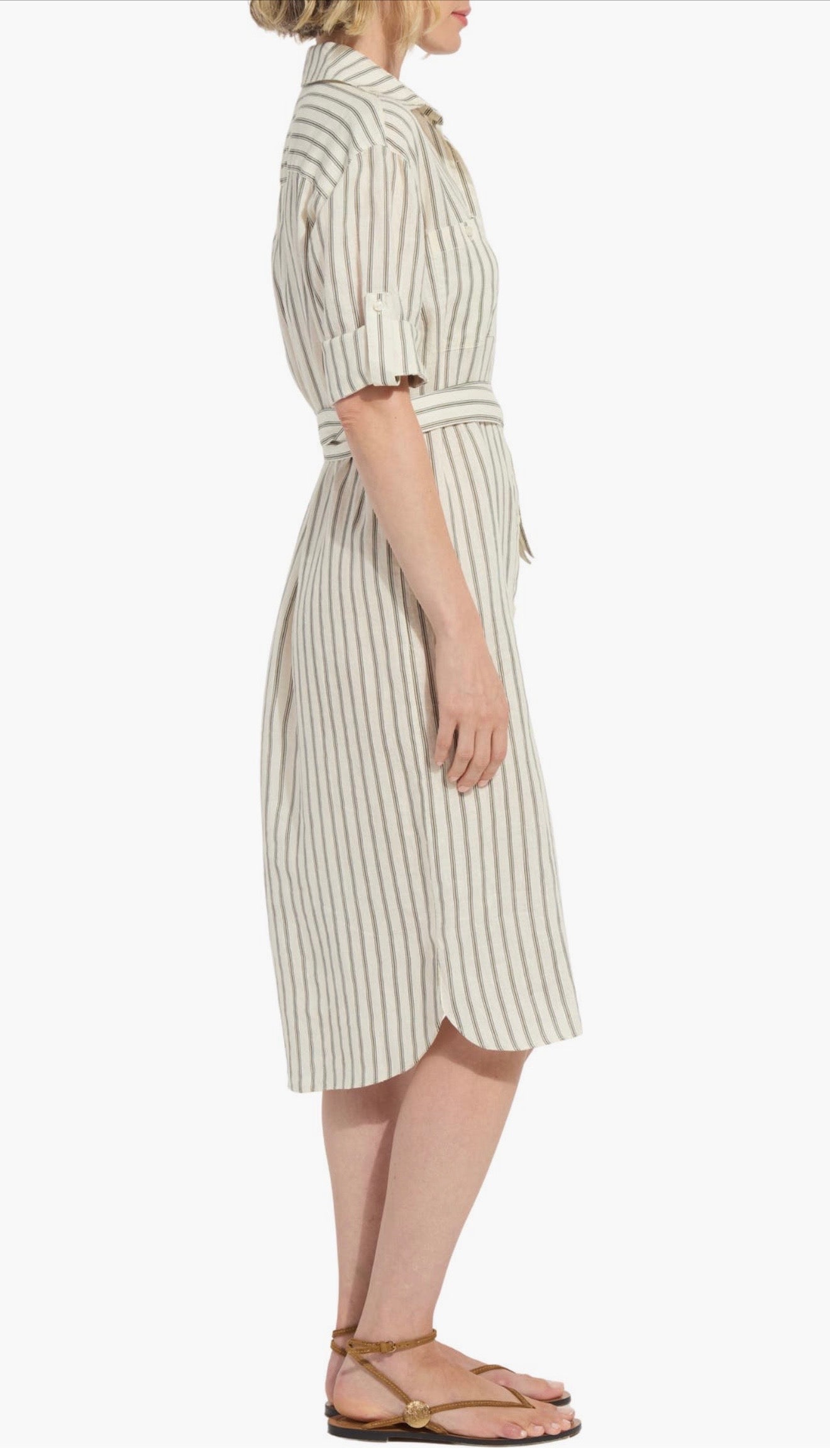 Juniper Linen Tunic shirt dress