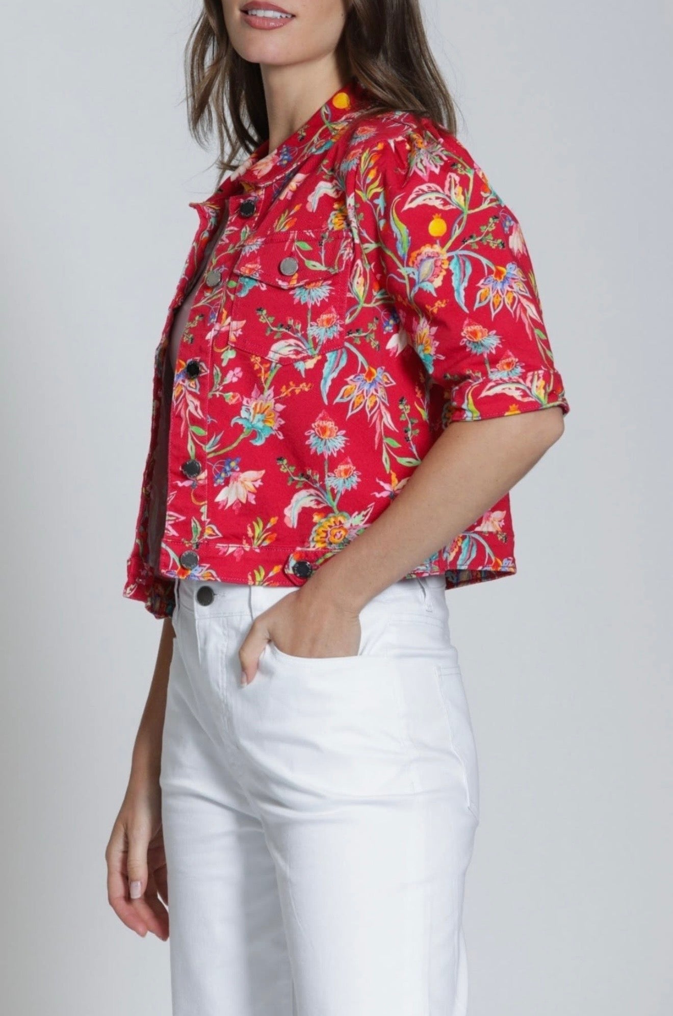 Short sleeve jacket