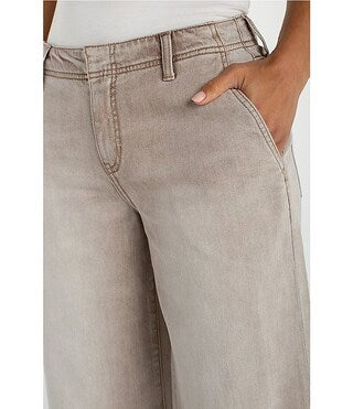 Weekender Crop Wide/ Antique Khaki