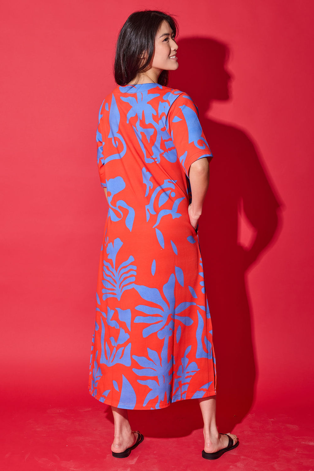 Tilly Dress/ rouge majorelle