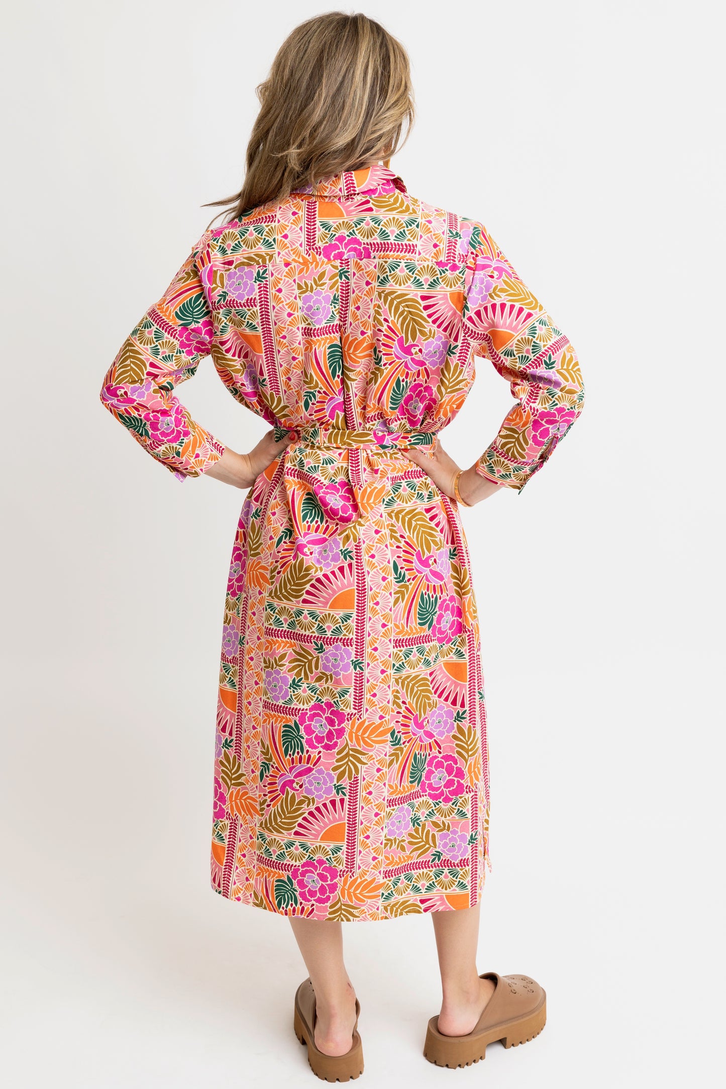 Toucan Shirt Dress