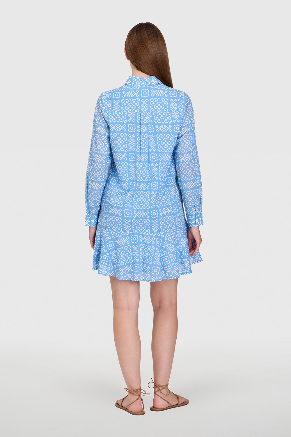 Polly Dress/ Lanai Tile
