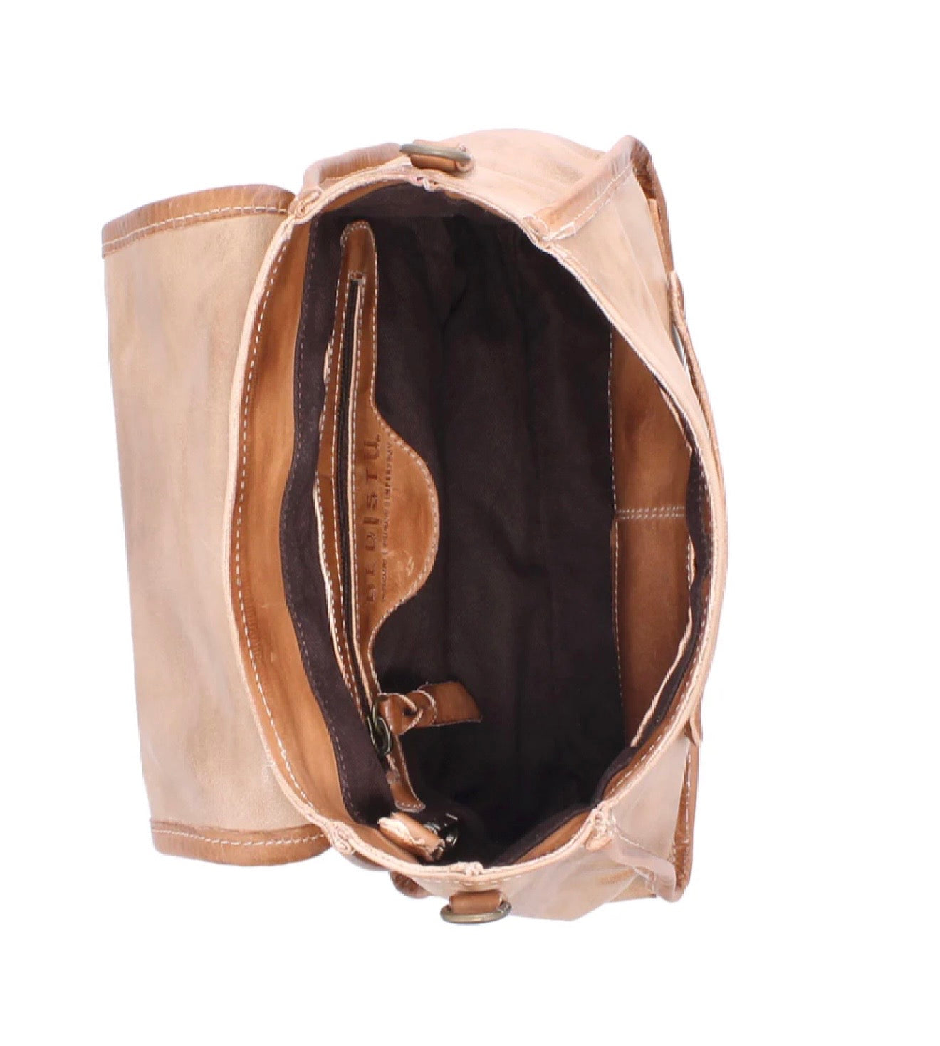 Ceremonious handbag/ Oats Tan Rustic