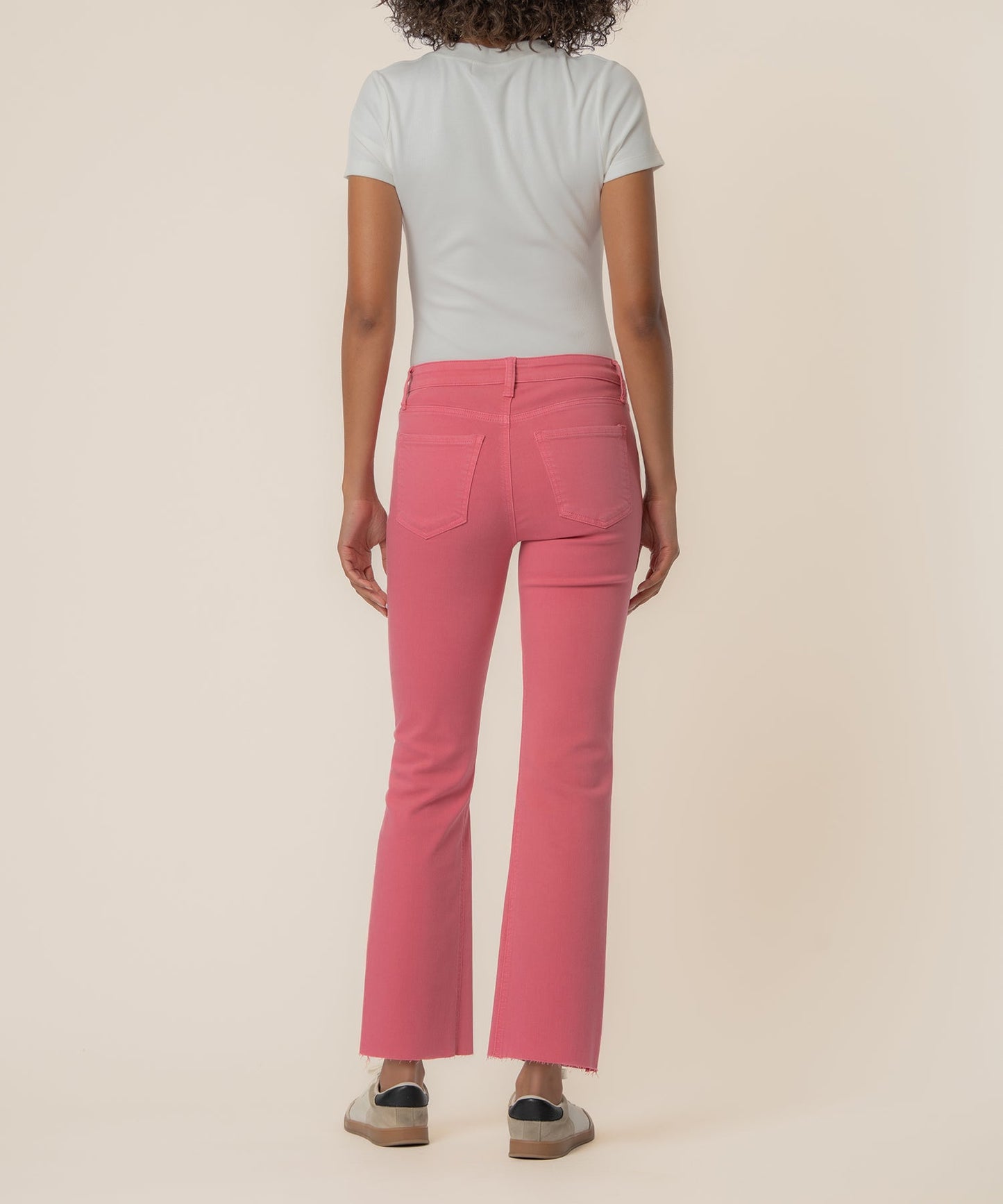 Kelsey High Rise Fab ankle/ Flamingo