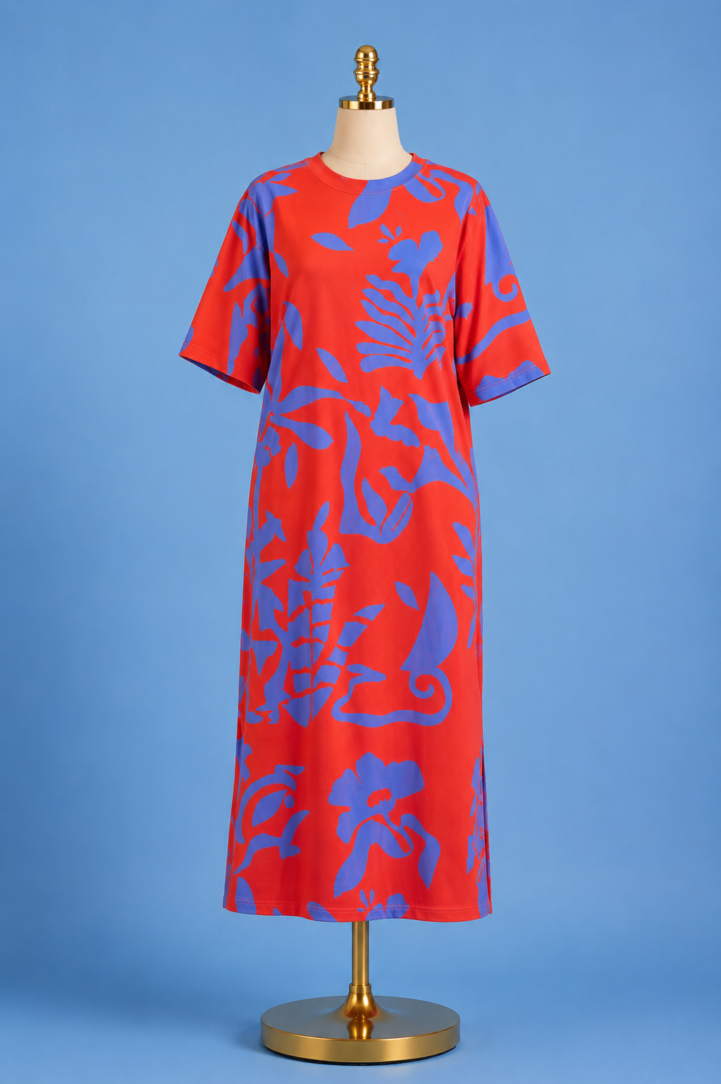 Tilly Dress/ rouge majorelle