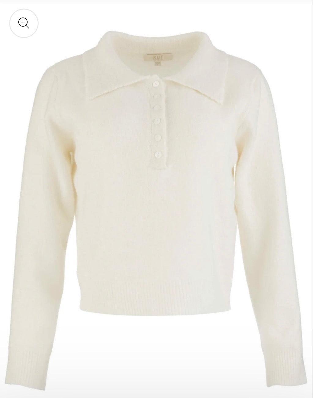 Tassie Long Sleeve sweater/ cream