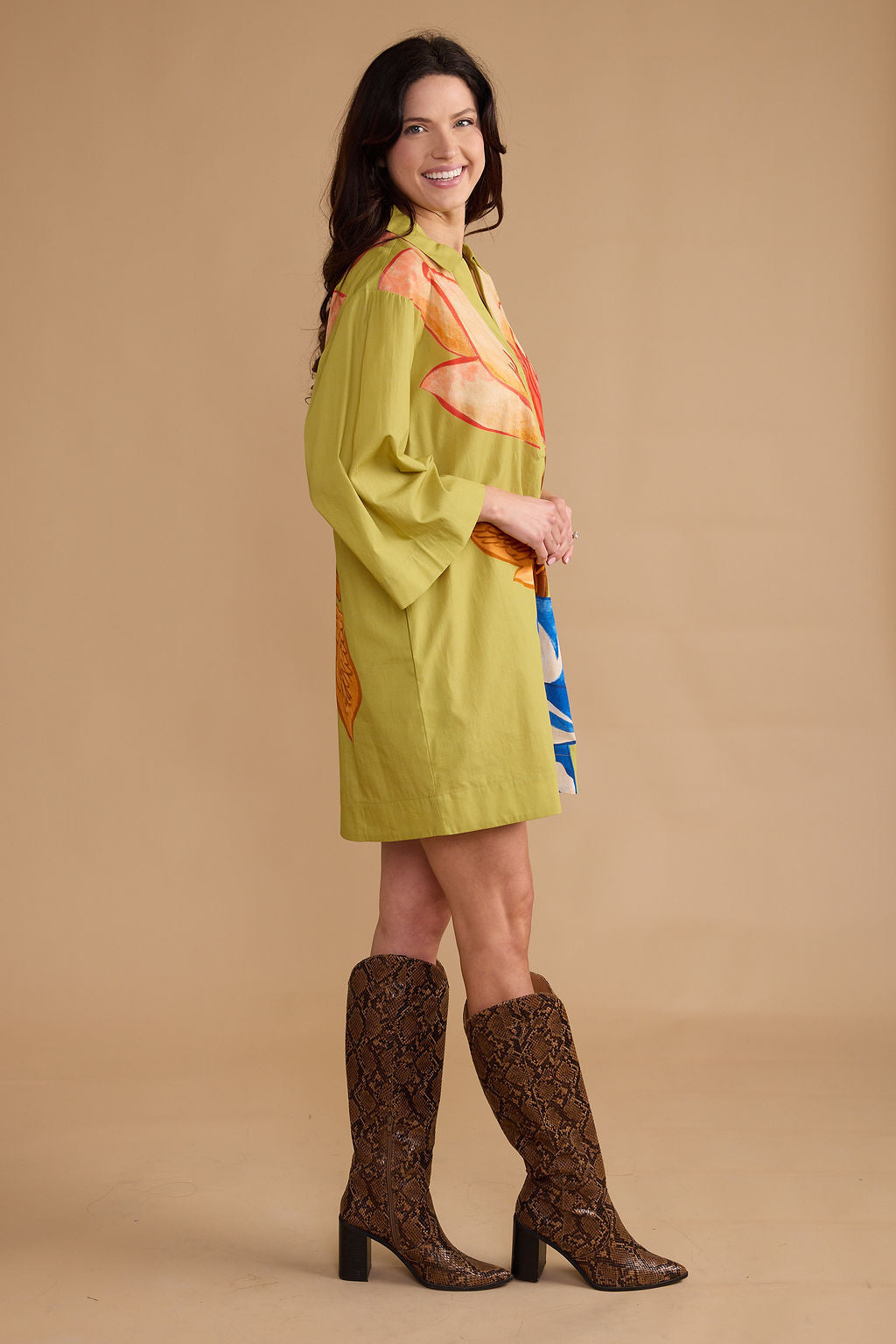 Collette Dress/ Lotus