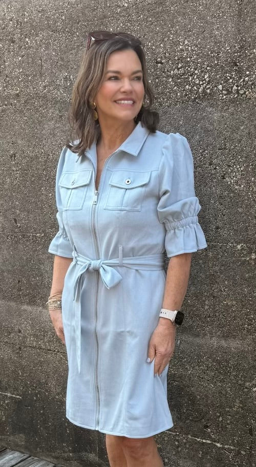 Powder Blue Dress