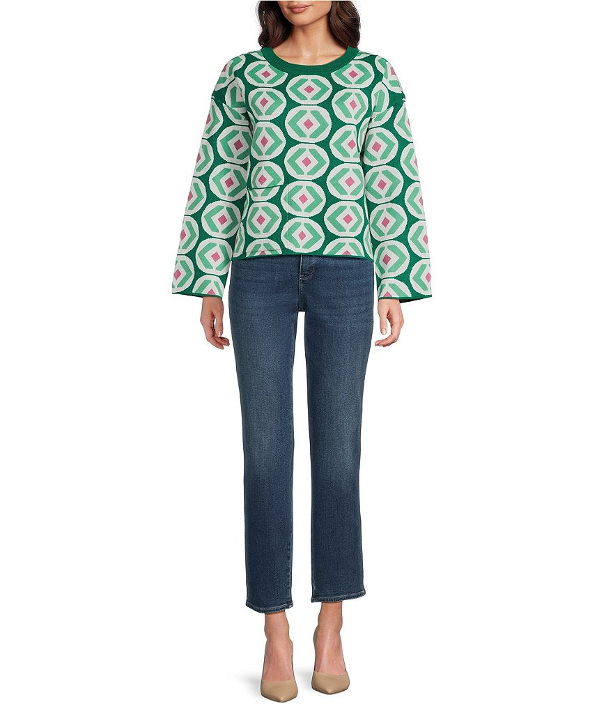 Abstract Geo Pattern Sweater