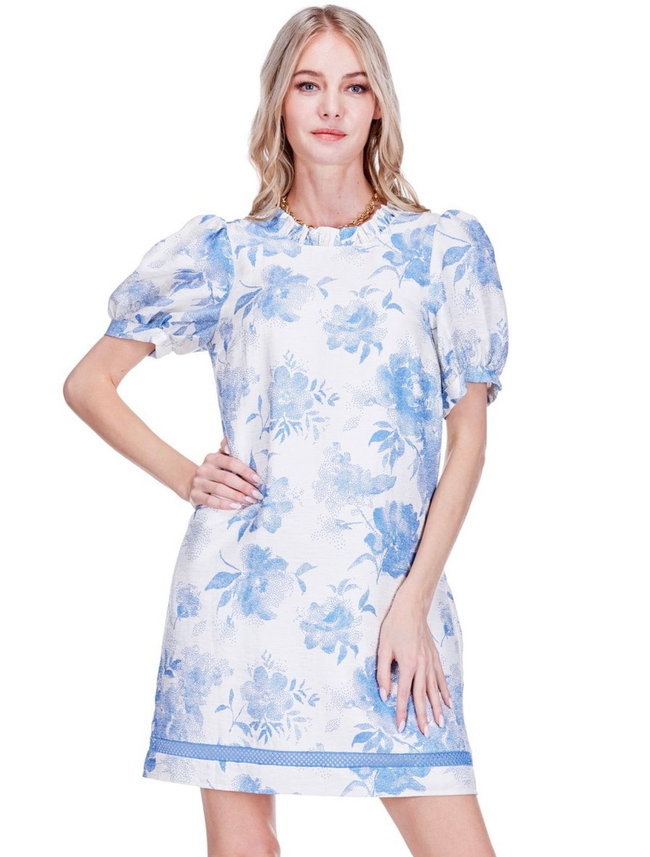 Porcelain Blossom Dress