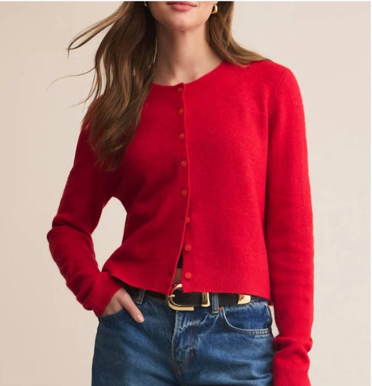Medina Cardigan/ Festive Red