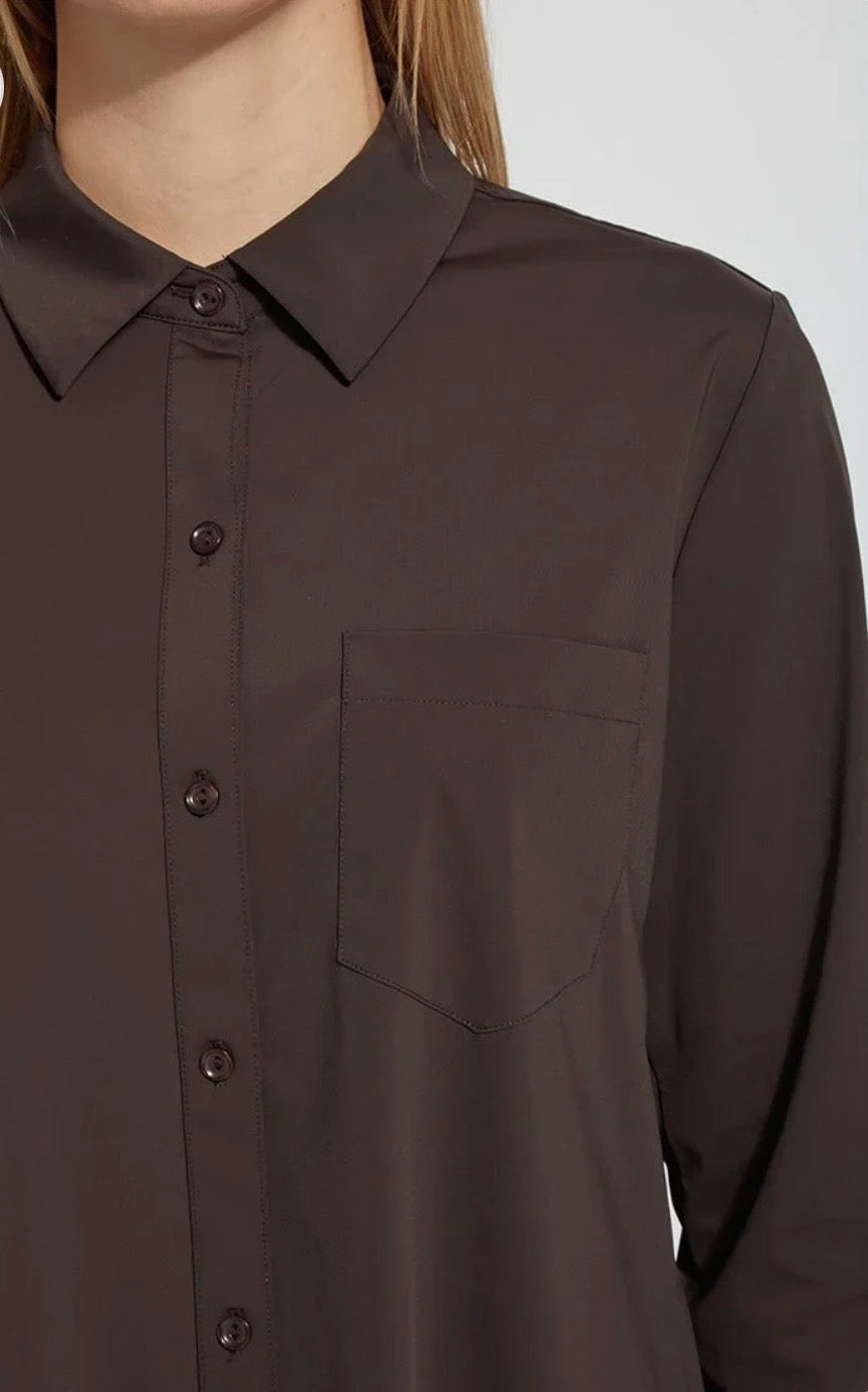 Schiffer Blouse/ cocoa