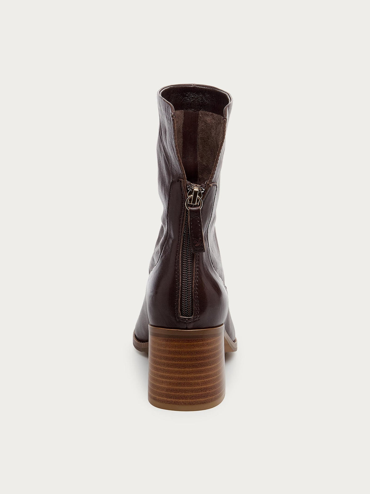Island Cacoa Leather Booties