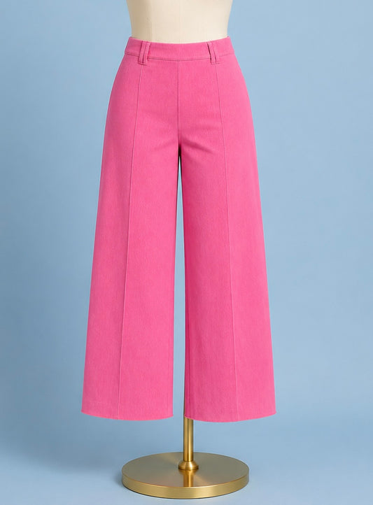 Erin Pintuck Reprieve Denim / Hot pink