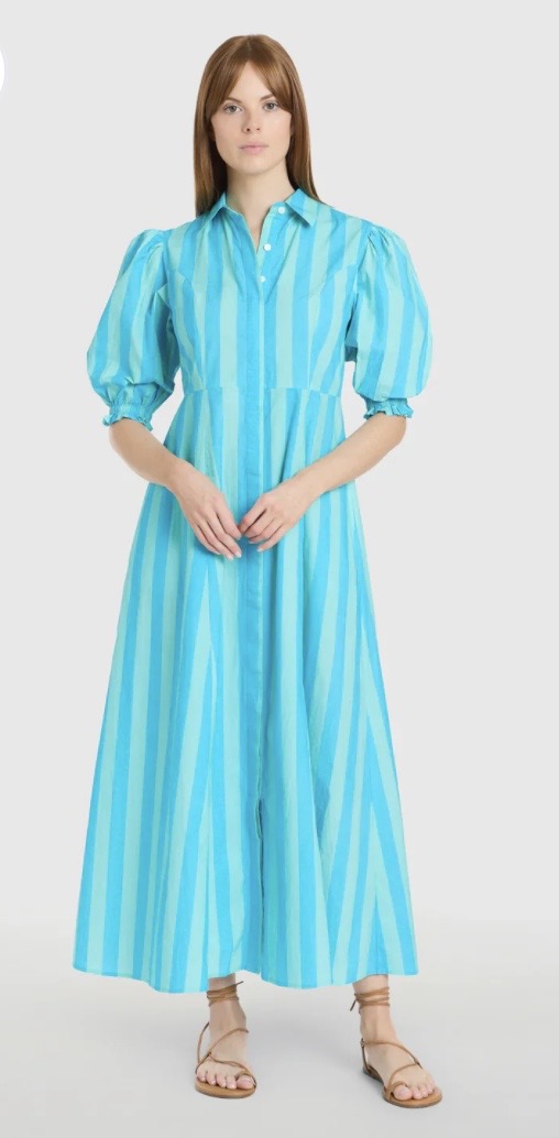 Rosie Dress/ Surf Stripes