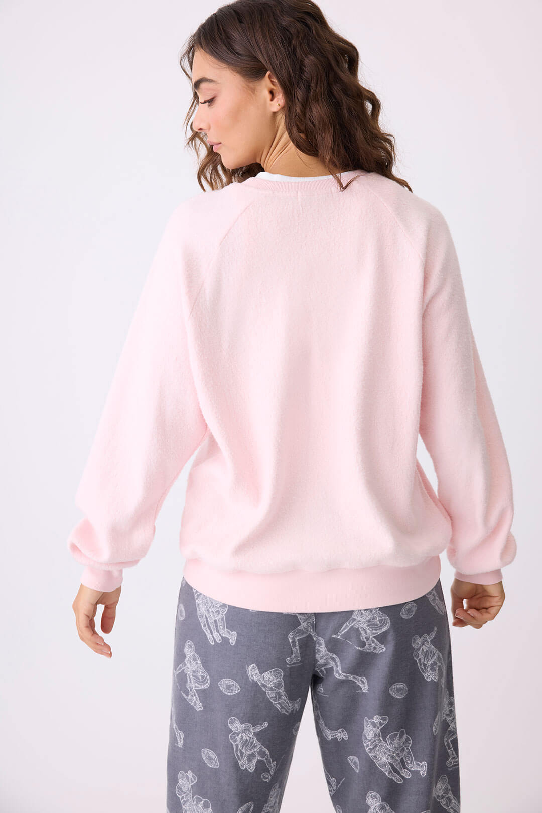 P.J. Salvage L/S Game Day Sweater (Blush)