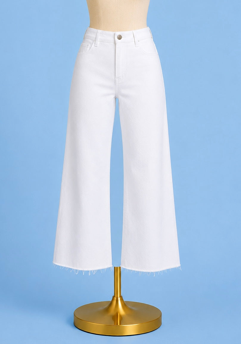 PENNY CROP/ White