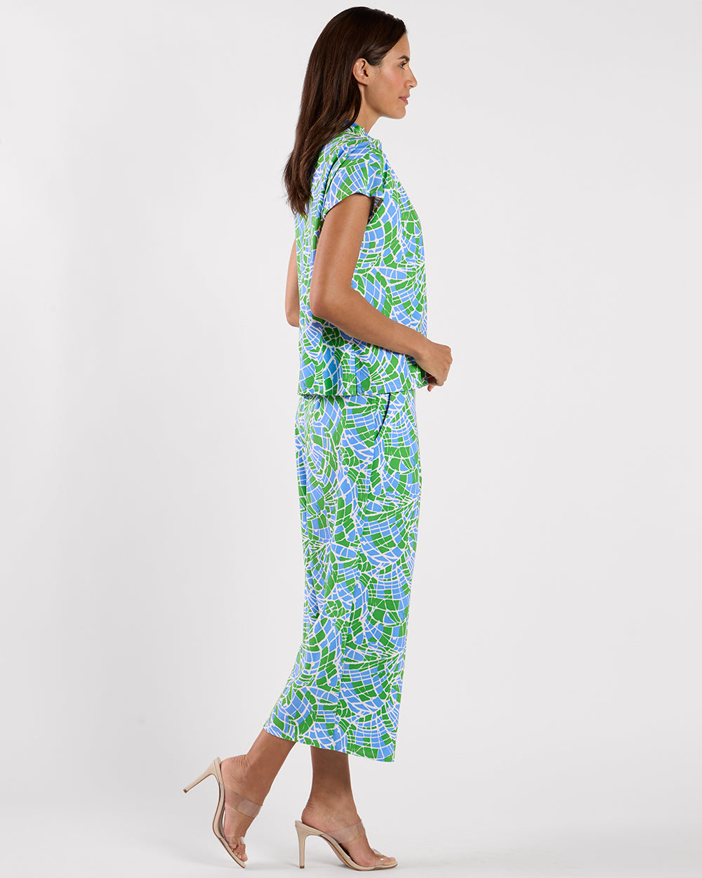 Lolly pant/ Painted Mosiac Periwinkle
