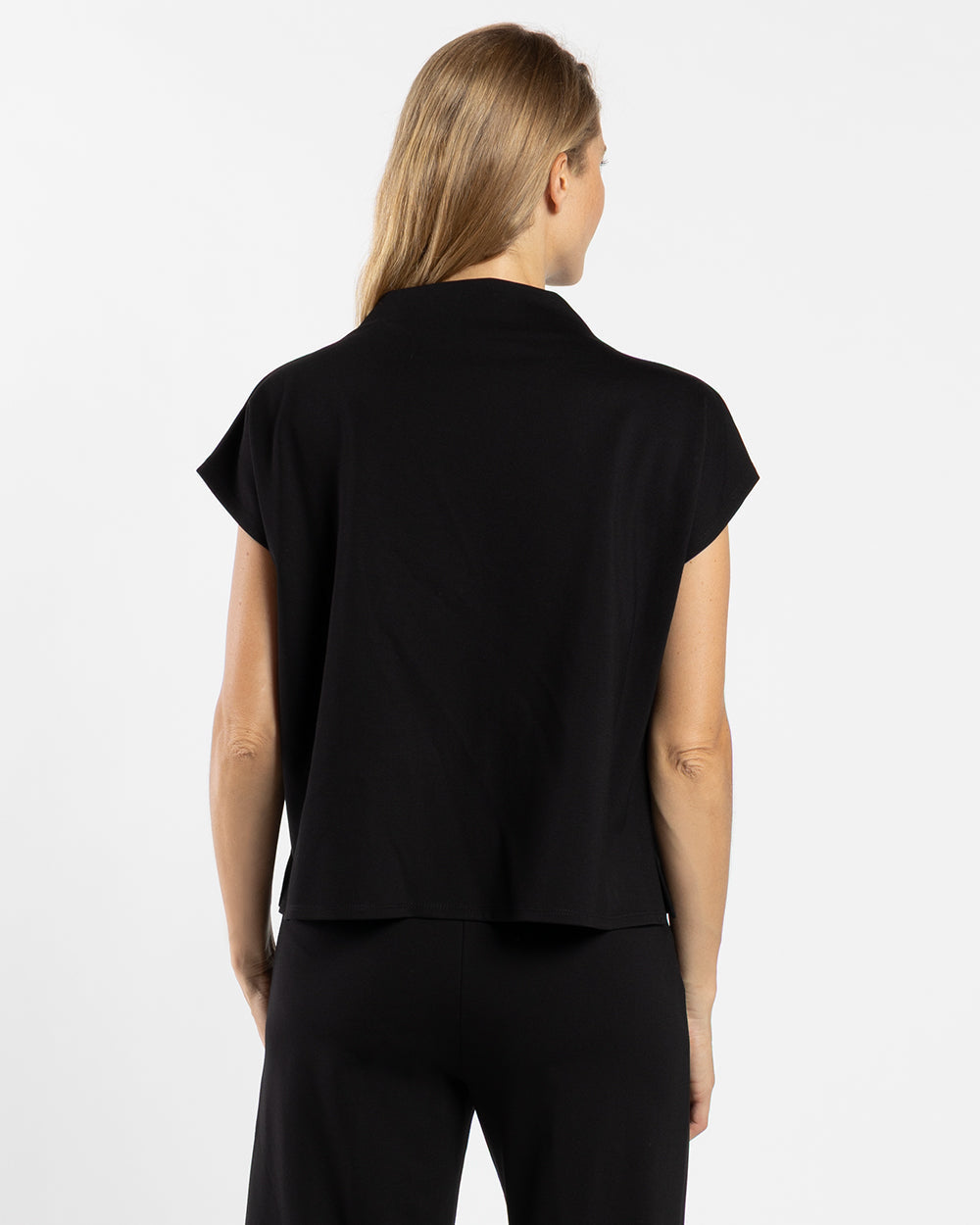 Tillie Top Ponte Black
