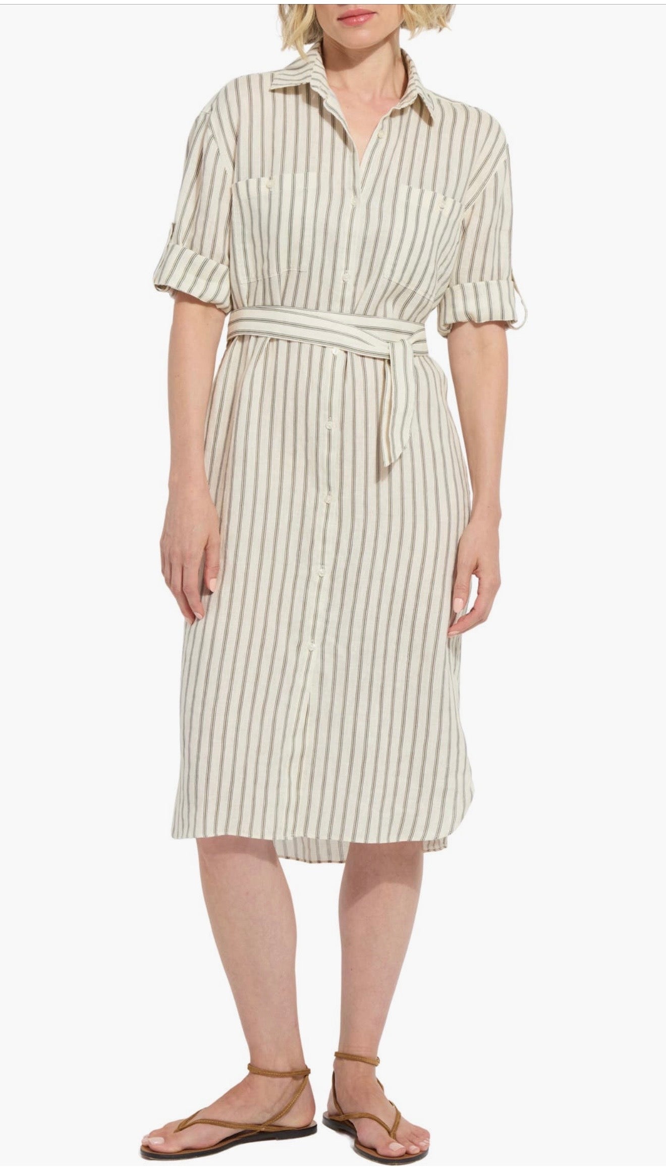 Juniper Linen Tunic shirt dress