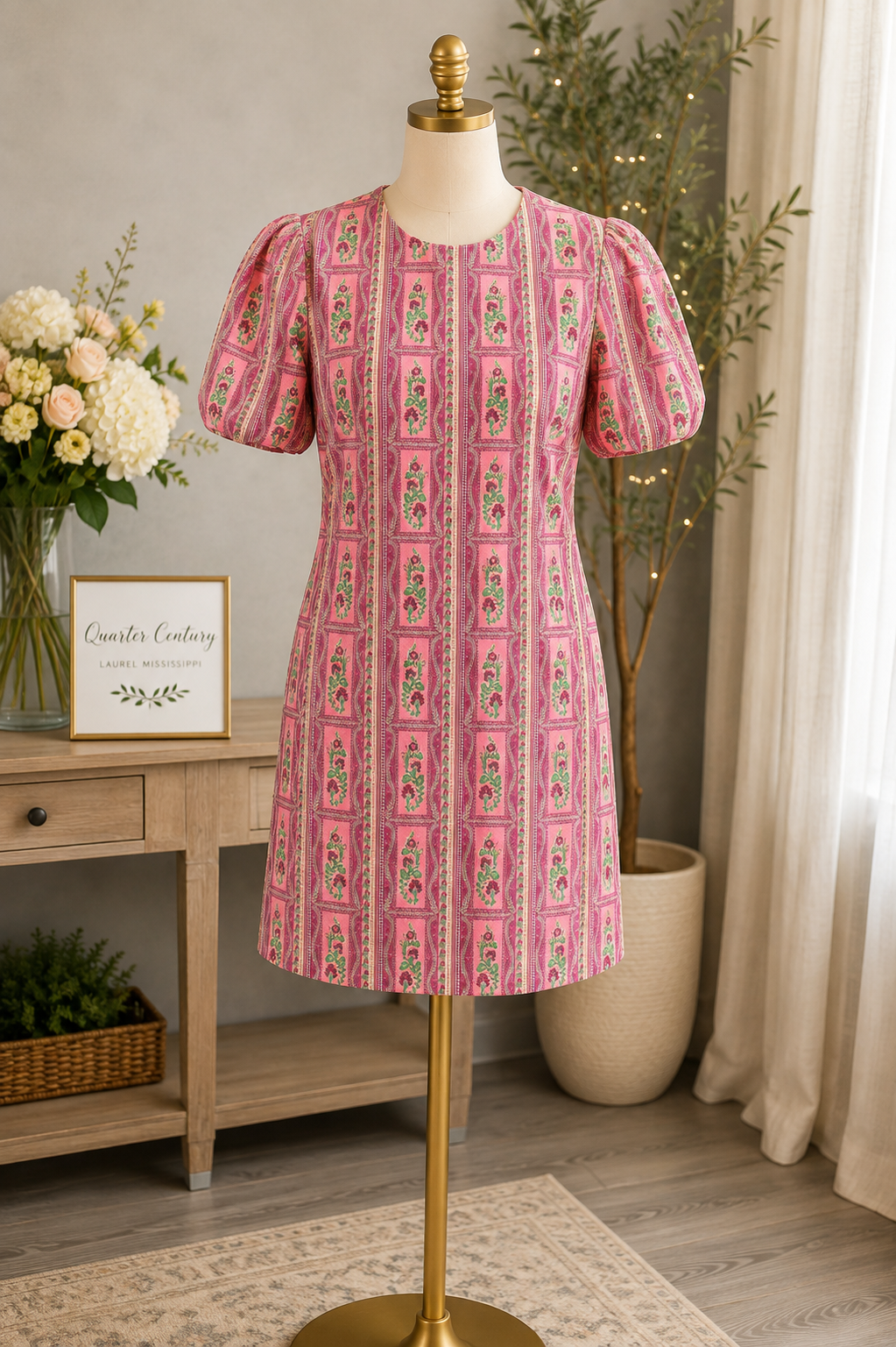Rome Dress Terra Rosa