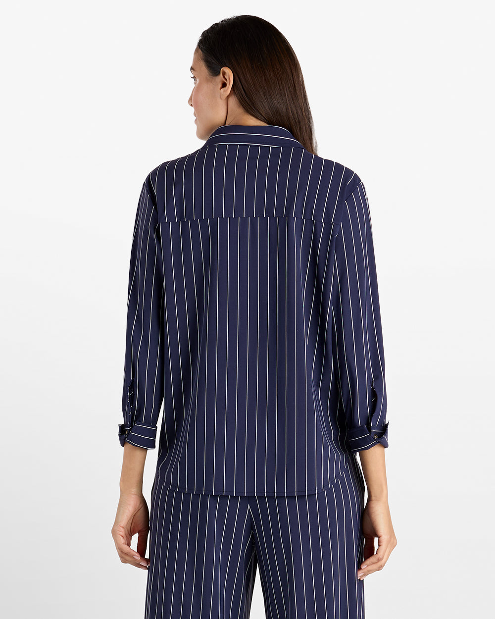 Francine Top/ stripe navy