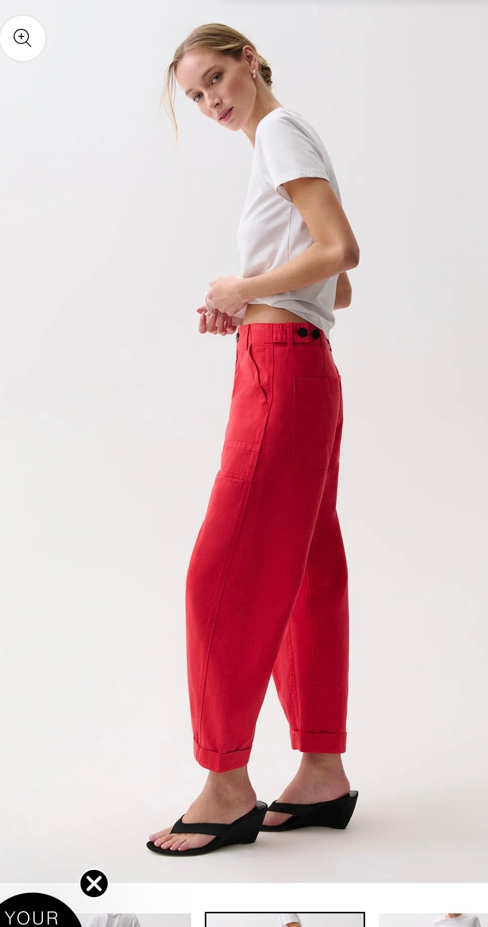 Tori Utility Pant/ Negroni