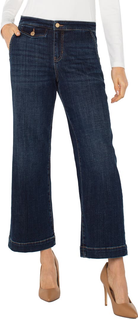 Stride Wide Leg jean/ Albany