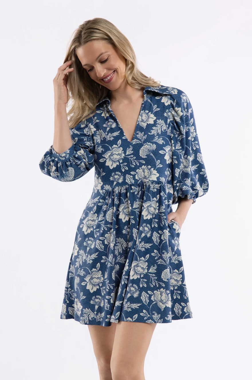 Charlotte Dress/ Sirens Bloom
