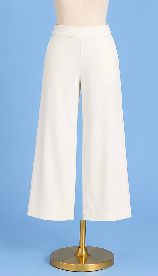 Lolly Ponte Pant/ cream