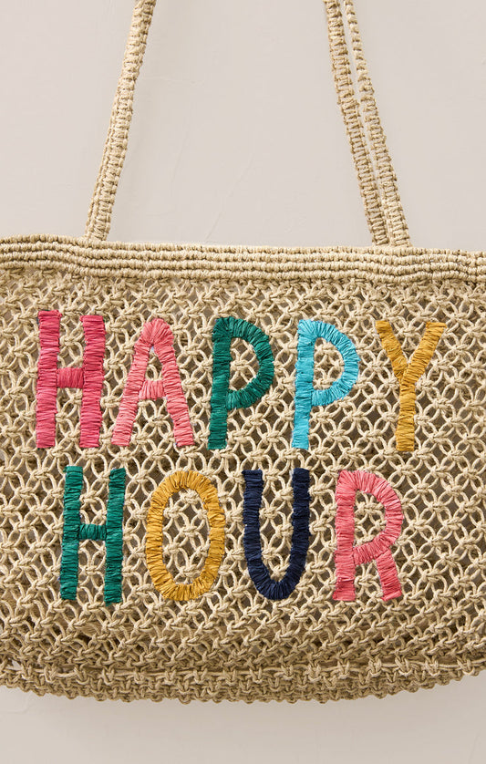 Z Supply tote/ Happy Hour