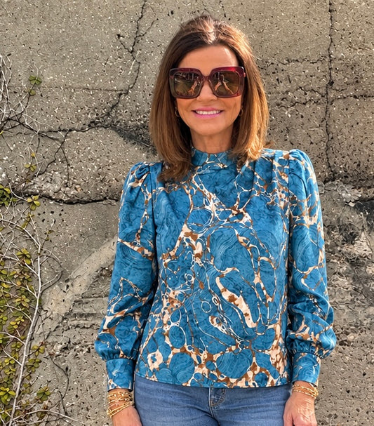 Scarlett Top/ Riverstone