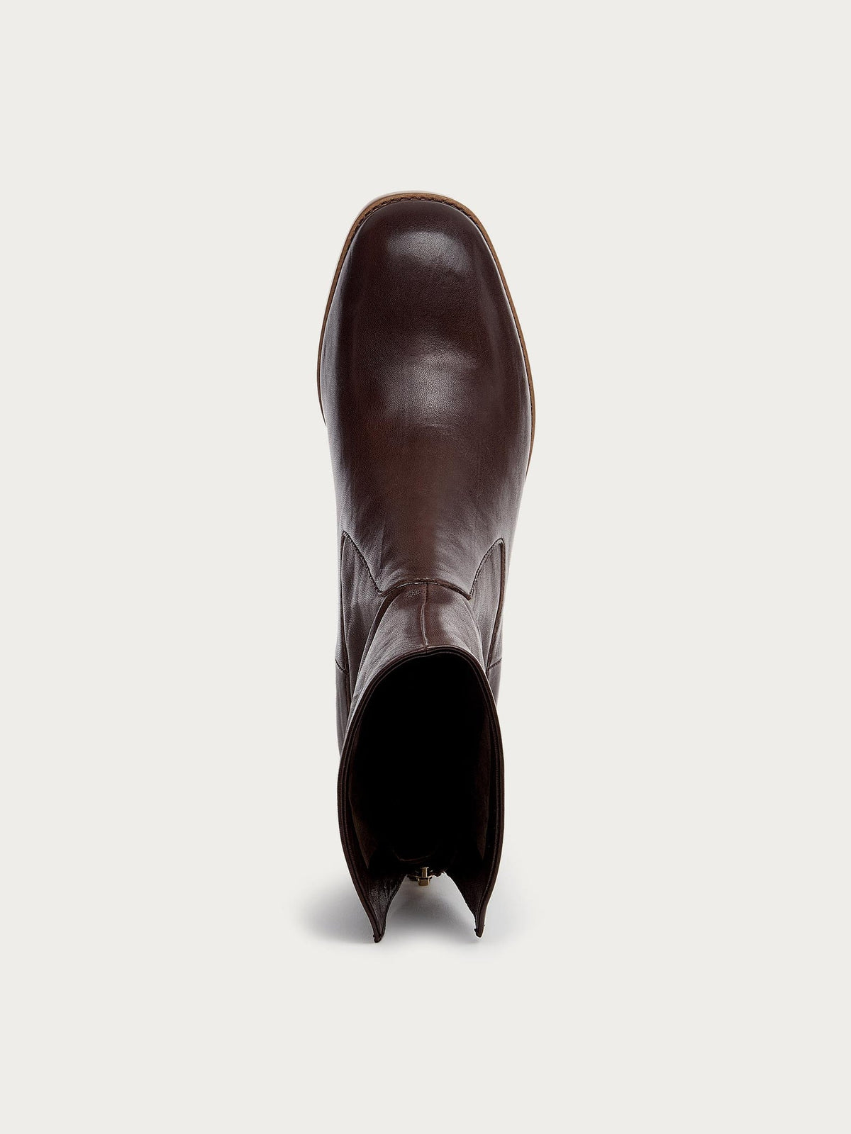 Island Cacoa Leather Booties