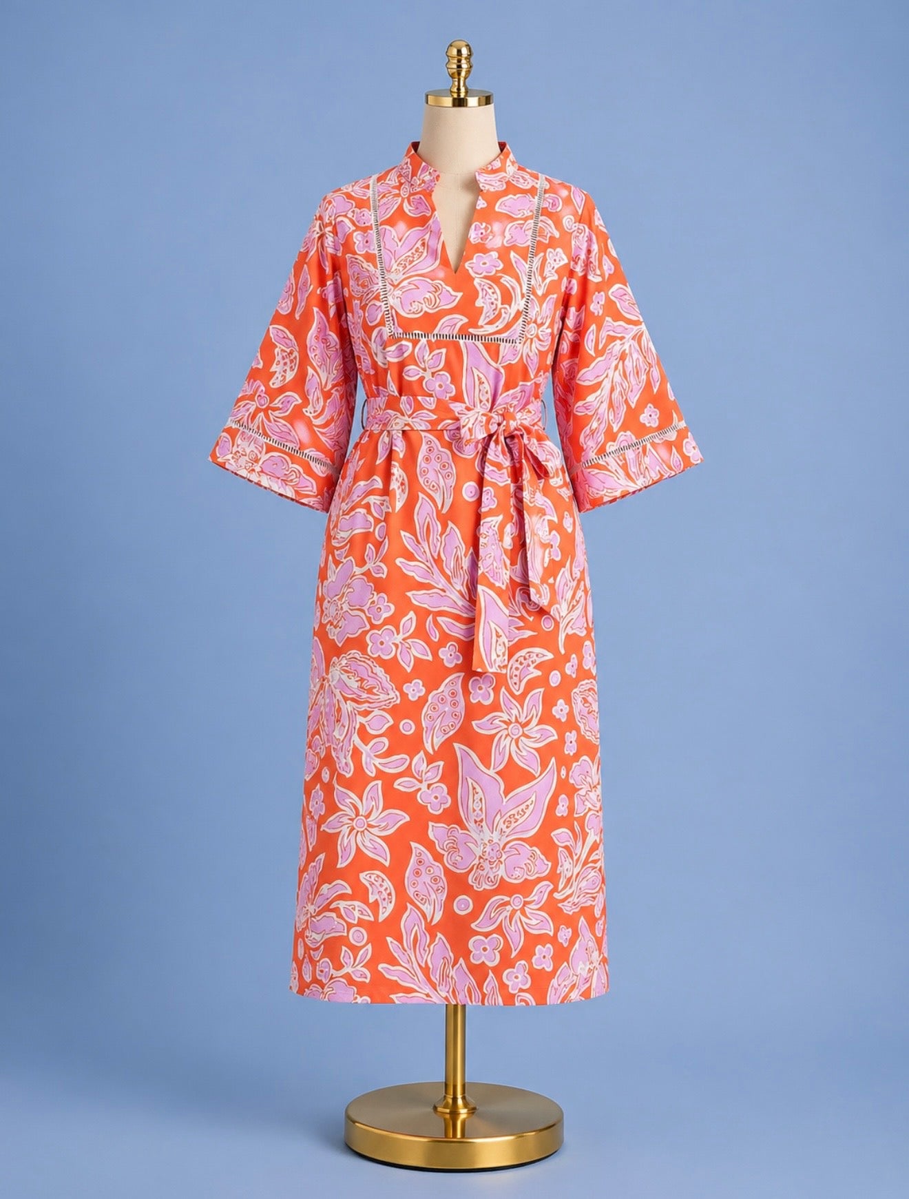 Tunic Maxi/ Orange Petal