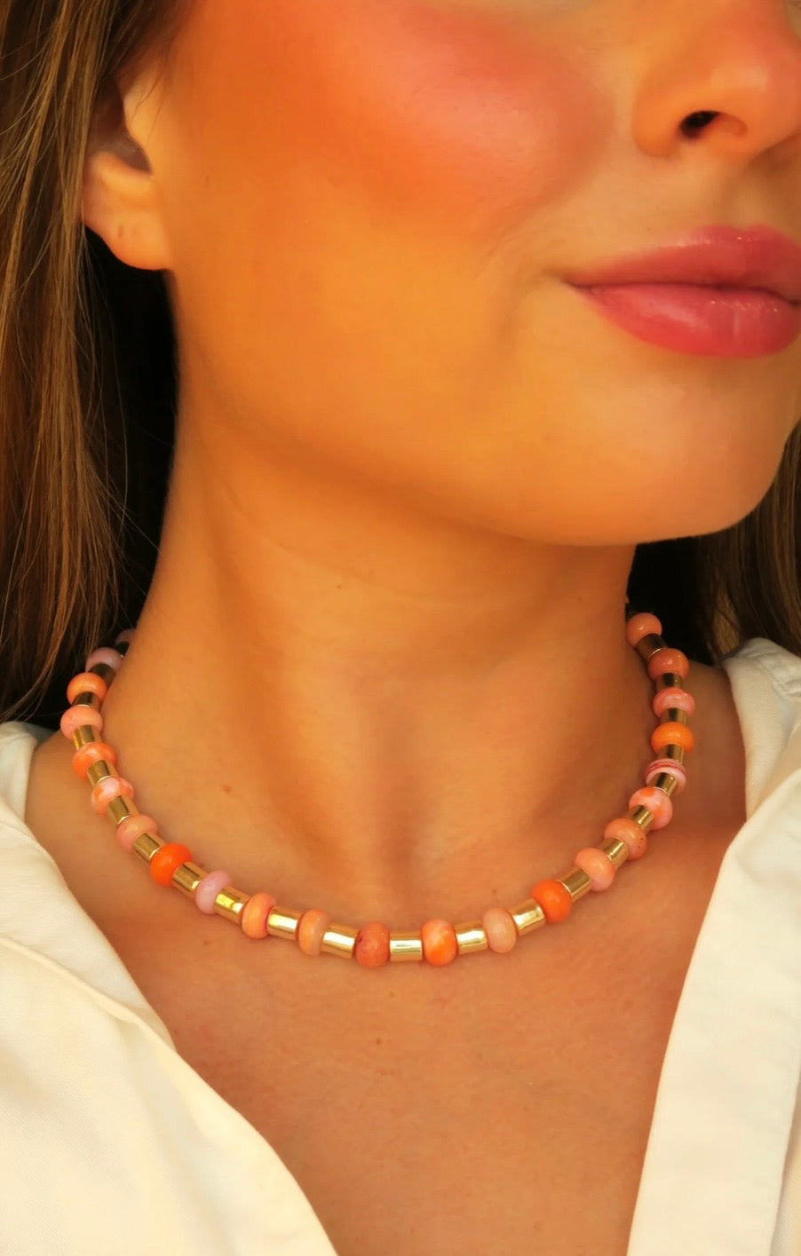 Golden Collar necklace QC3