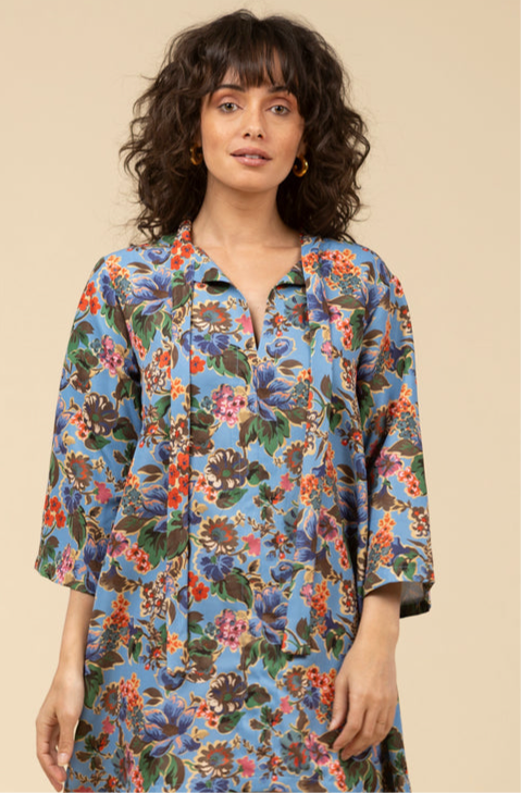 Phoebe Dress/ Antique Petals